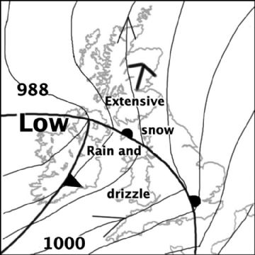 Synoptic chart for 28 Feb