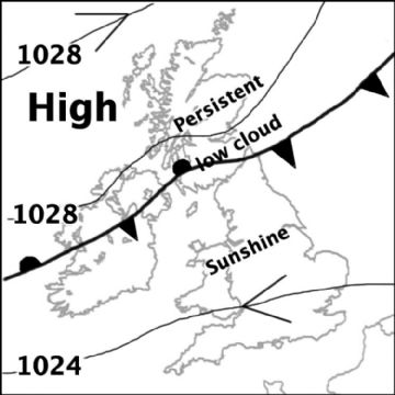 Synoptic chart for 26 Mar