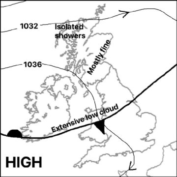 Synoptic chart for 26 May