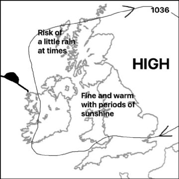 Synoptic chart for 27 May