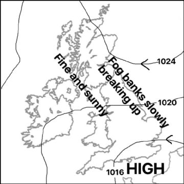 Synoptic chart for 09 Aug