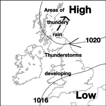 Synoptic chart for 11 Aug