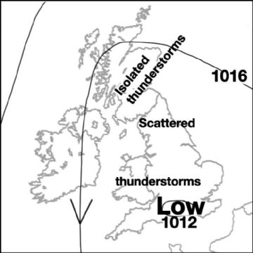 Synoptic chart for 12 Aug