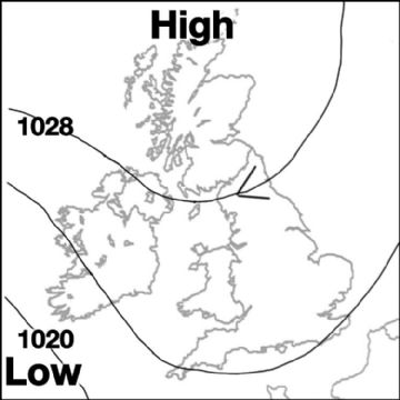 Synoptic chart for 16 Oct