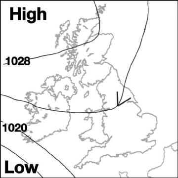 Synoptic chart for 17 Oct