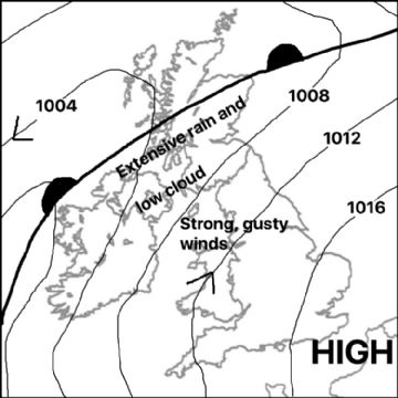 Synoptic chart for 19 Oct