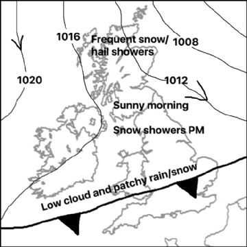 Synoptic chart for 09 Apr