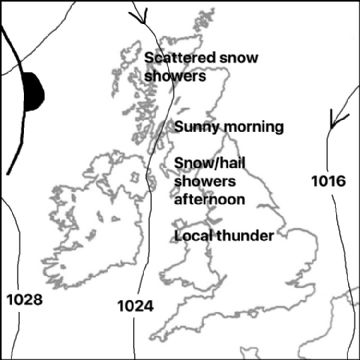 Synoptic chart for 11 Apr