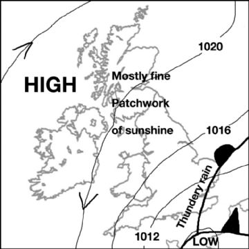 Synoptic chart for 18 Jun