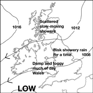Synoptic chart for 20 Jun