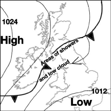 Synoptic chart for 21 Jun