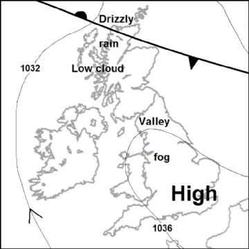 Synoptic chart for 14 Jan