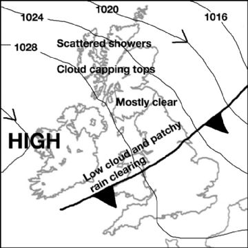 Synoptic chart for 16 Jan