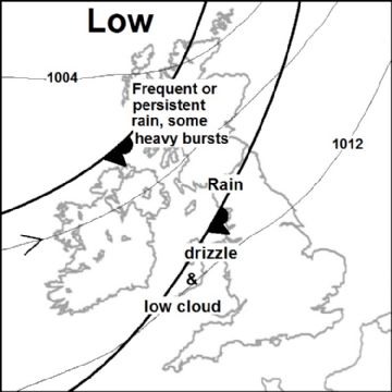 Synoptic chart for 22 May