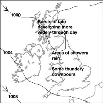 Synoptic chart for 23 May