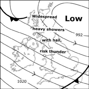 Synoptic chart for 15 Apr