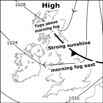 Synoptic chart for 14 May