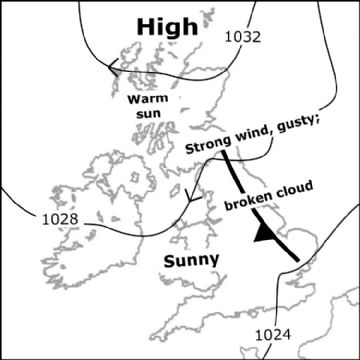 Synoptic chart for 15 May