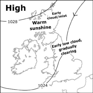 Synoptic chart for 17 May