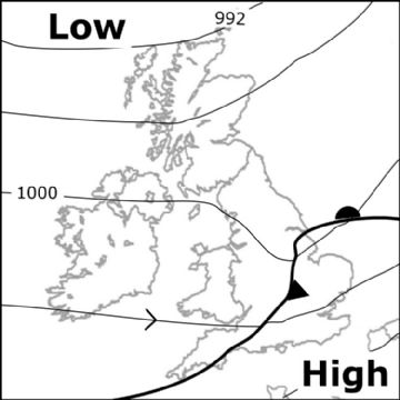 Synoptic chart for 05 Jun