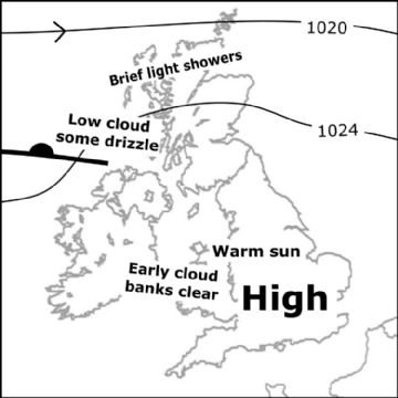 Synoptic chart for 18 Jun
