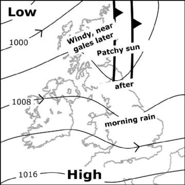 Synoptic chart for 26 Jun