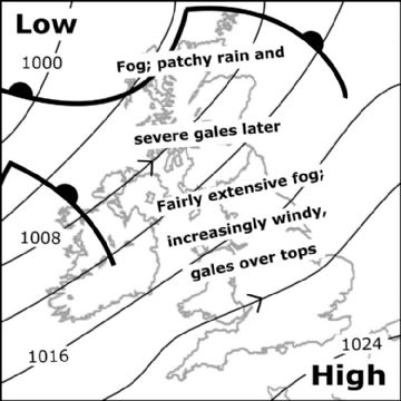 Synoptic chart for 27 Jun