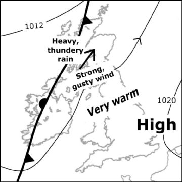 Synoptic chart for 30 Jun