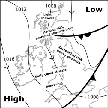Synoptic chart for 06 Jul
