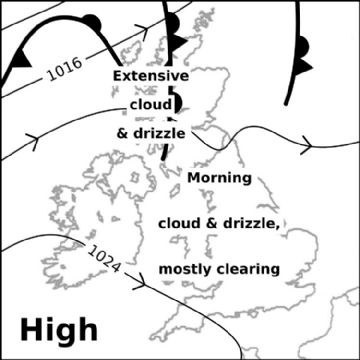 Synoptic chart for 09 Jul