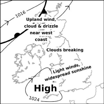 Synoptic chart for 10 Jul
