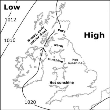 Synoptic chart for 11 Jul
