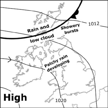 Synoptic chart for 27 Jul