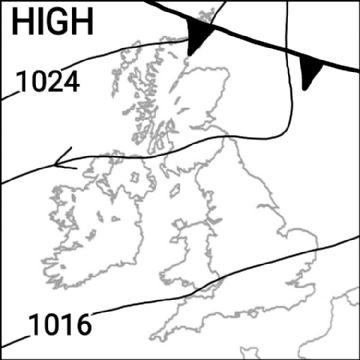 Synoptic chart for 19 Aug