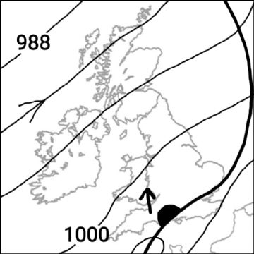 Synoptic chart for 15 Jan