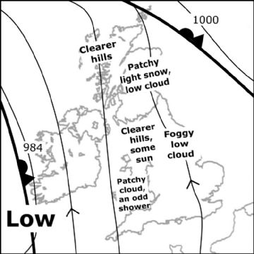 Synoptic chart for 28 Jan