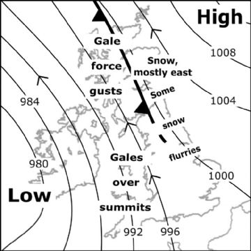 Synoptic chart for 29 Jan