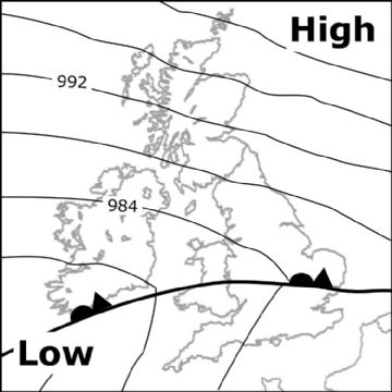 Synoptic chart for 06 Feb
