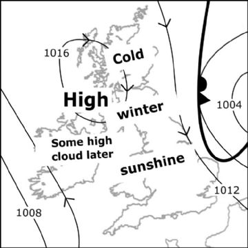 Synoptic chart for 17 Feb