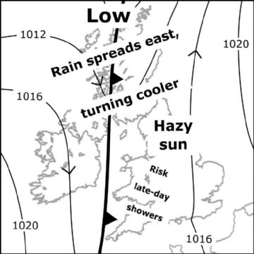 Synoptic chart for 05 Mar