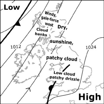 Synoptic chart for 07 Mar