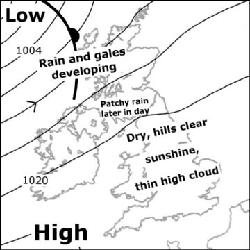 Synoptic chart for 23 Mar