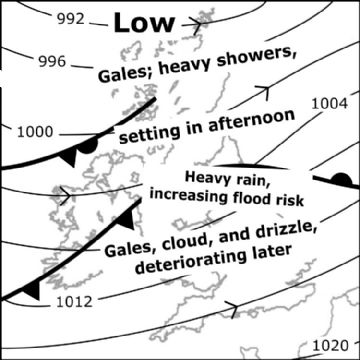 Synoptic chart for 24 Mar