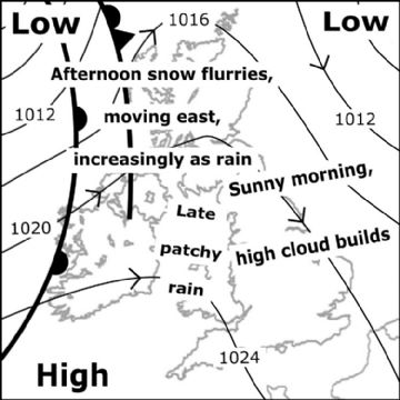 Synoptic chart for 26 Mar