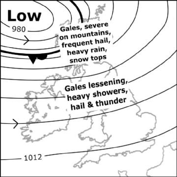 Synoptic chart for 12 Apr