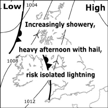Synoptic chart for 13 Apr