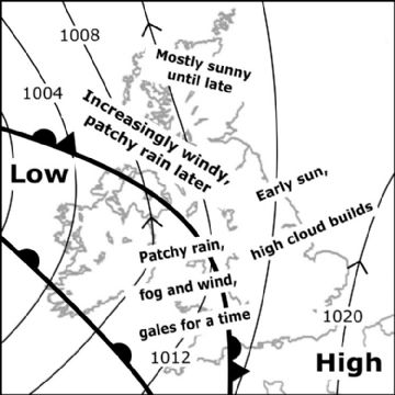 Synoptic chart for 14 Apr