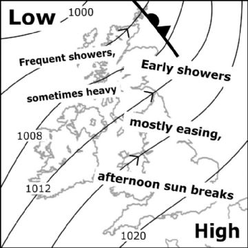 Synoptic chart for 16 Apr