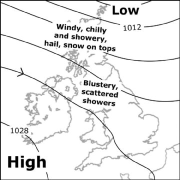Synoptic chart for 18 Apr