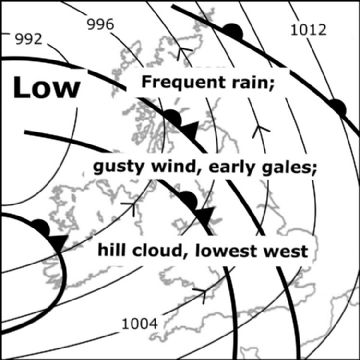 Synoptic chart for 19 May